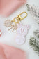 MISS SNOW MOUSE MINI BAG CHARMS/ KEYCHAINS SET