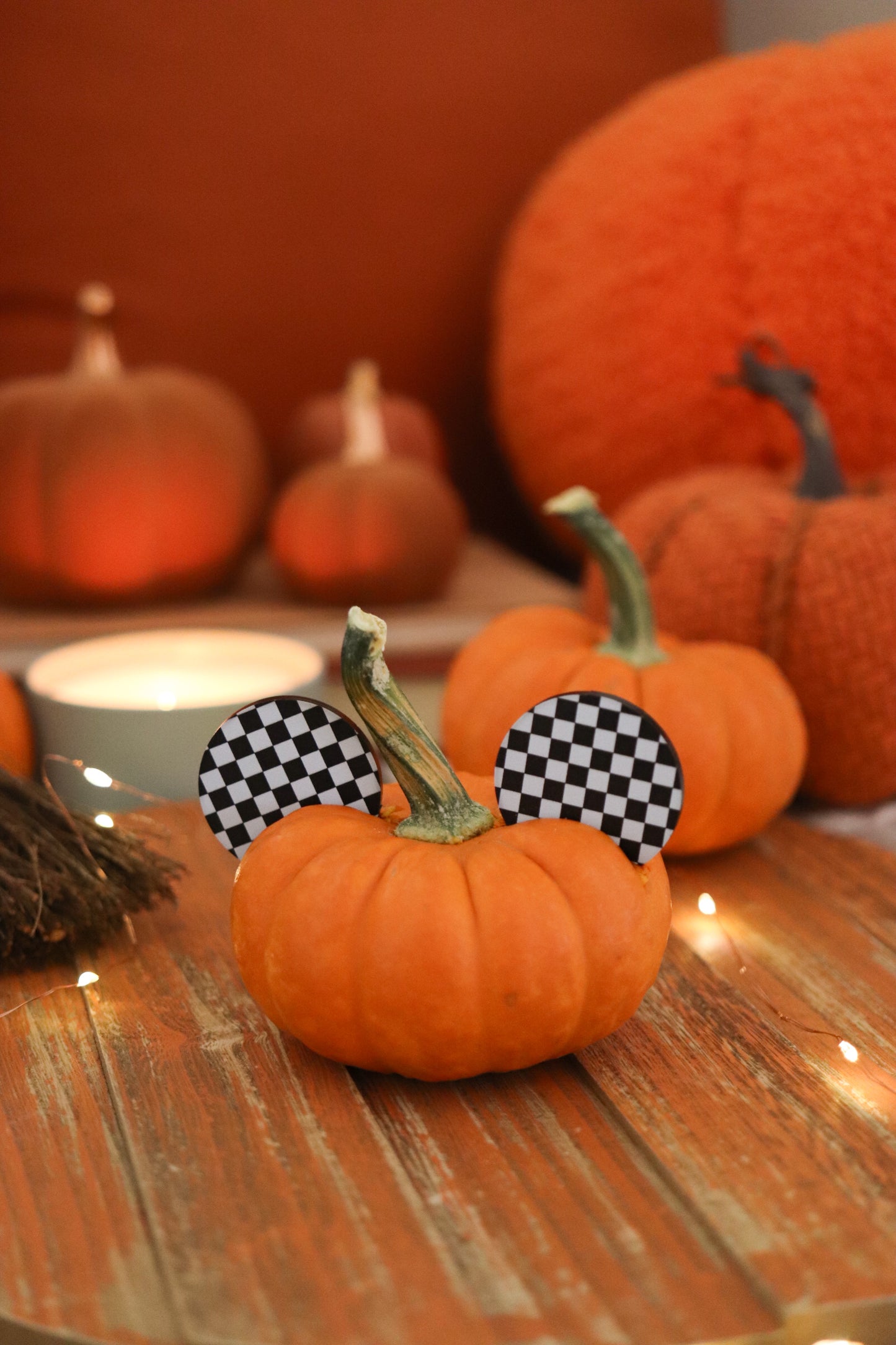 MINI MOUSE PUMPKIN EARS