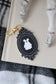 MOUSE GHOST FRAME BAG CHARMS/ KEYCHAINS
