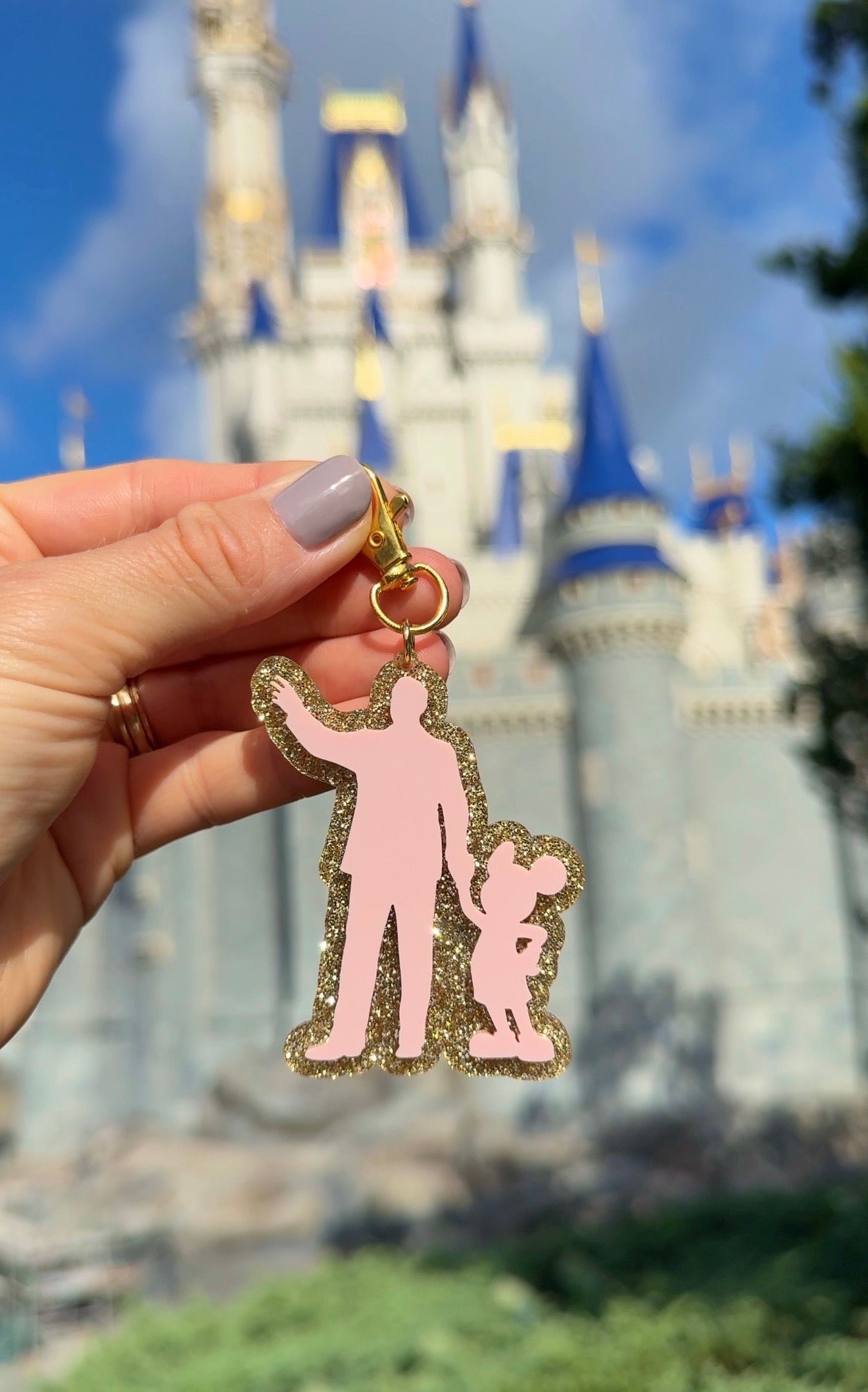 BEST FRIENDS BAG CHARM/ KEYCHAIN