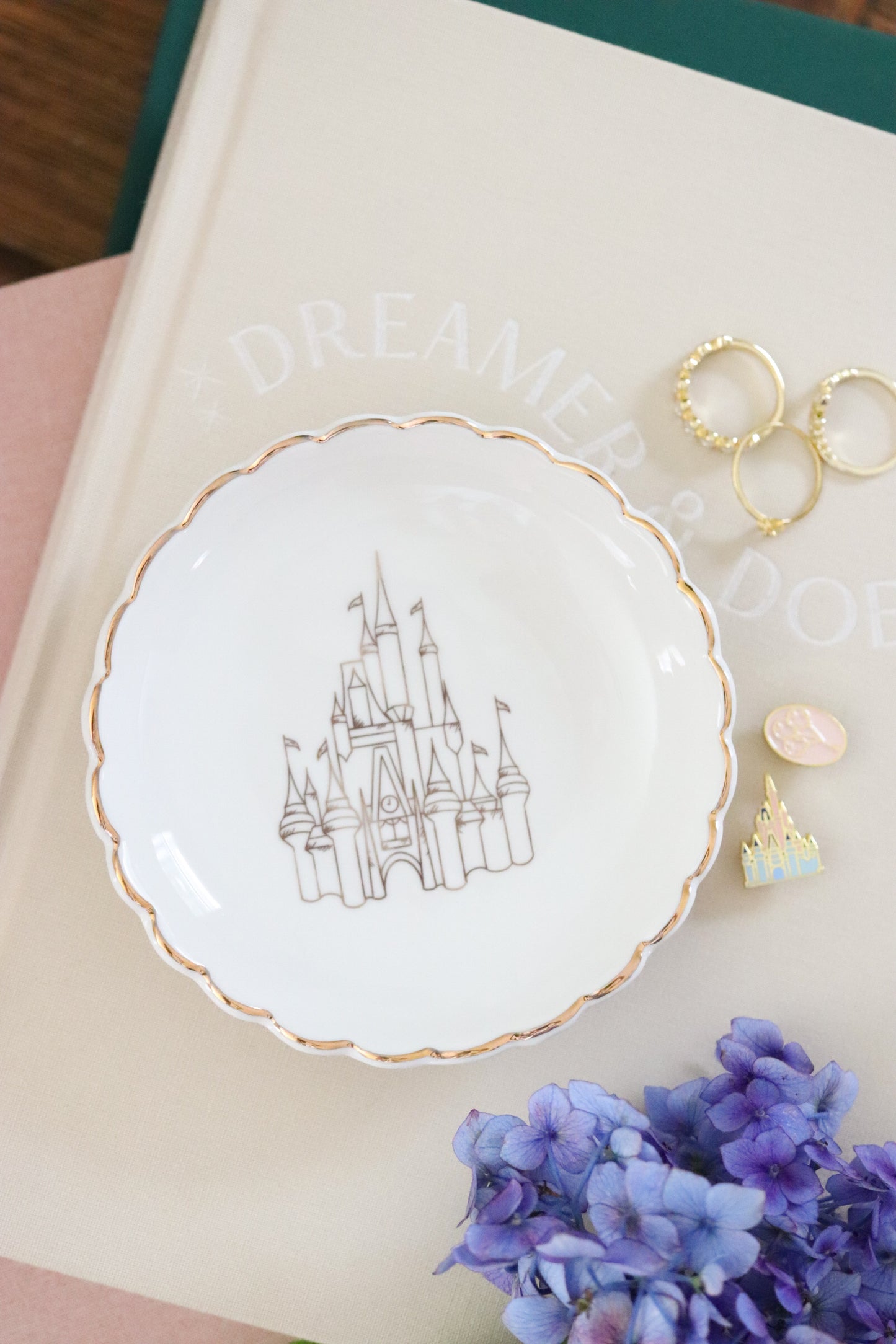 CASTLE TRINKET JEWELRY DISH