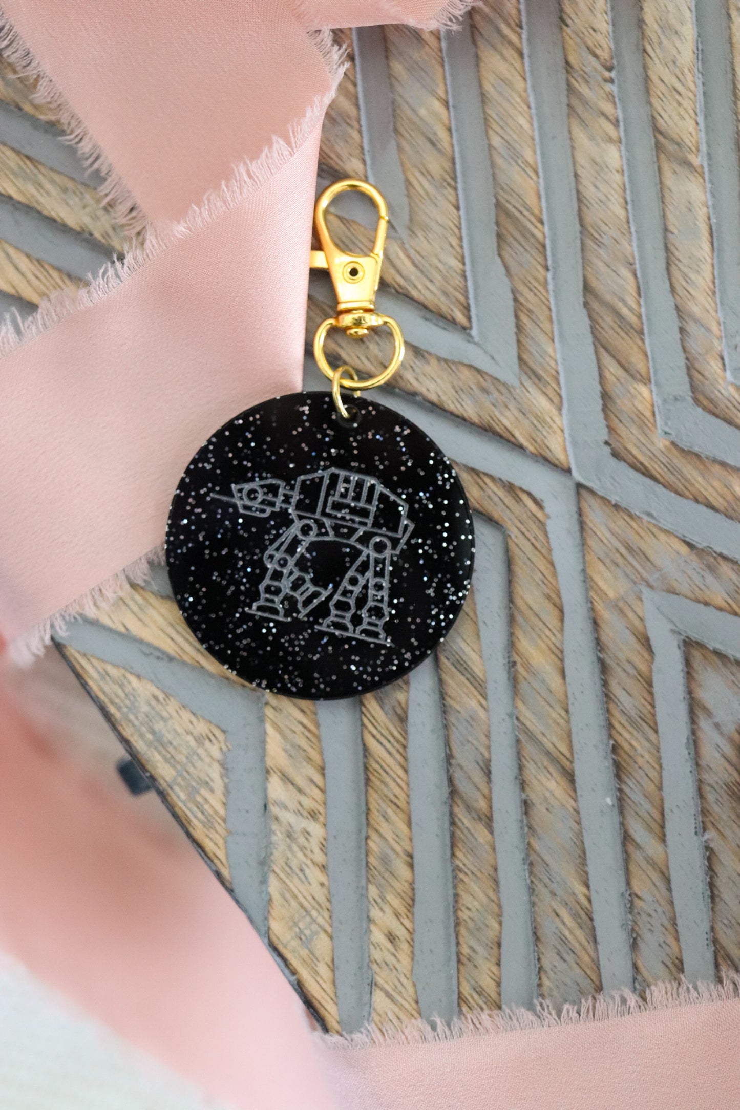 GALAXY INSPIRED BAG CHARMS/ KEYCHAIN