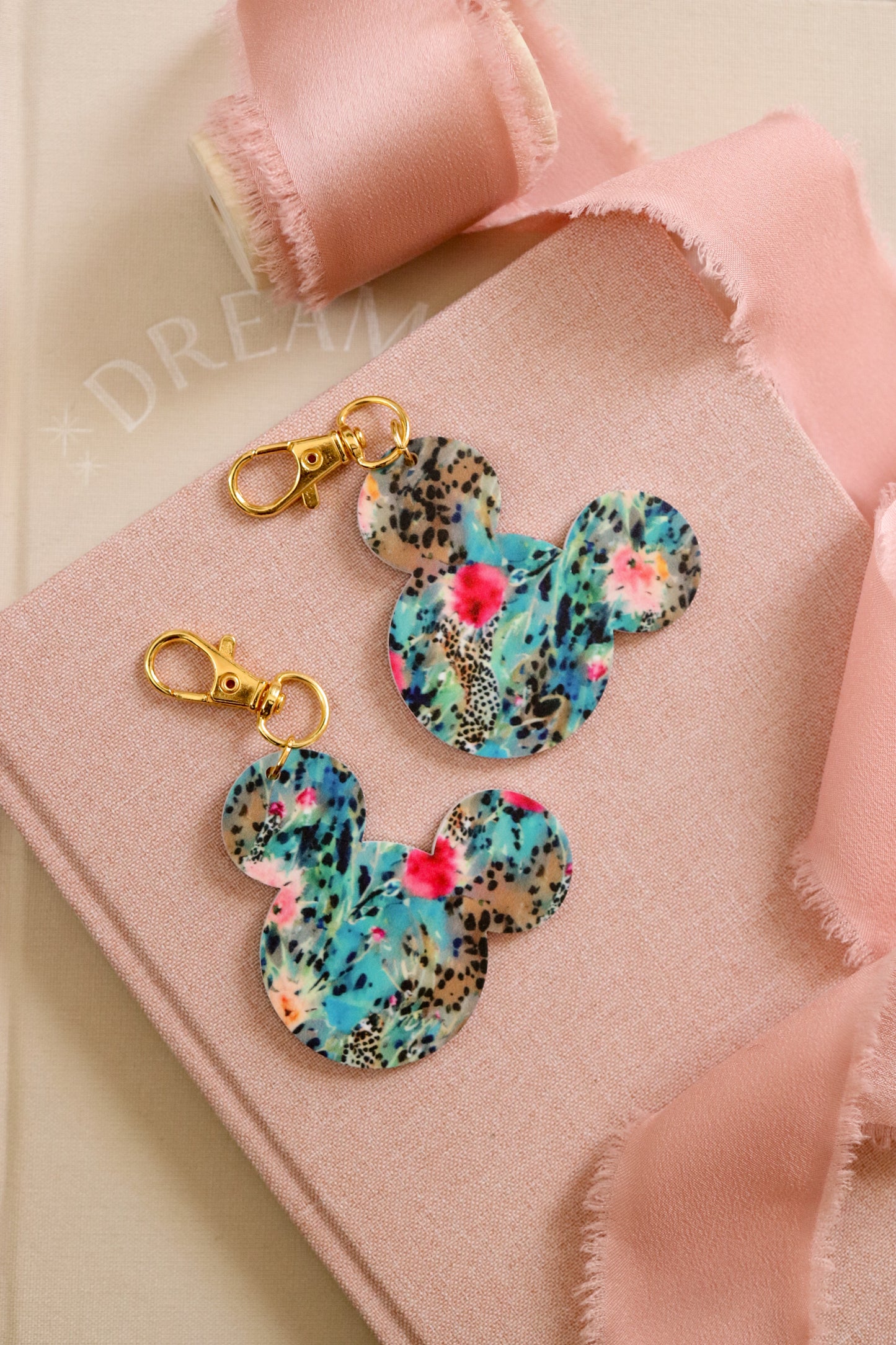 ANIMAL KINGDOM MOUSE BAG CHARM/ KEYCHAIN