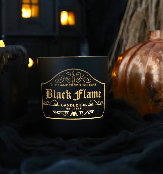 BLACK FLAME MATTE JAR