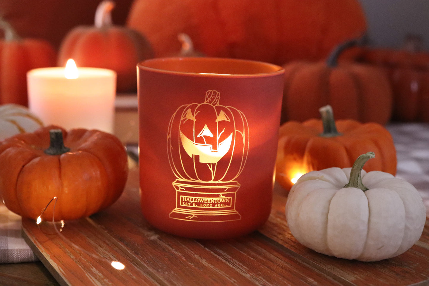 PUMPKIN TOWN MATTE JAR