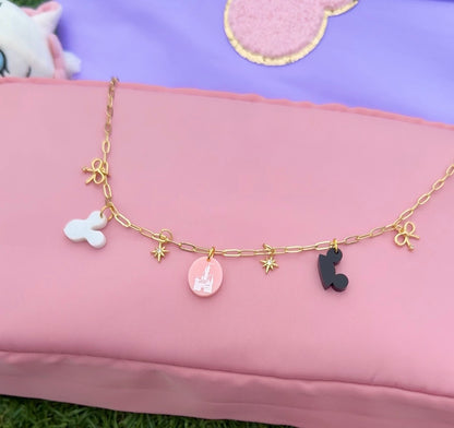 BALLOON PARK MINI CHARM NECKLACE