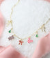 MOUSE GINGERBREAD MINI CHARM NECKLACE