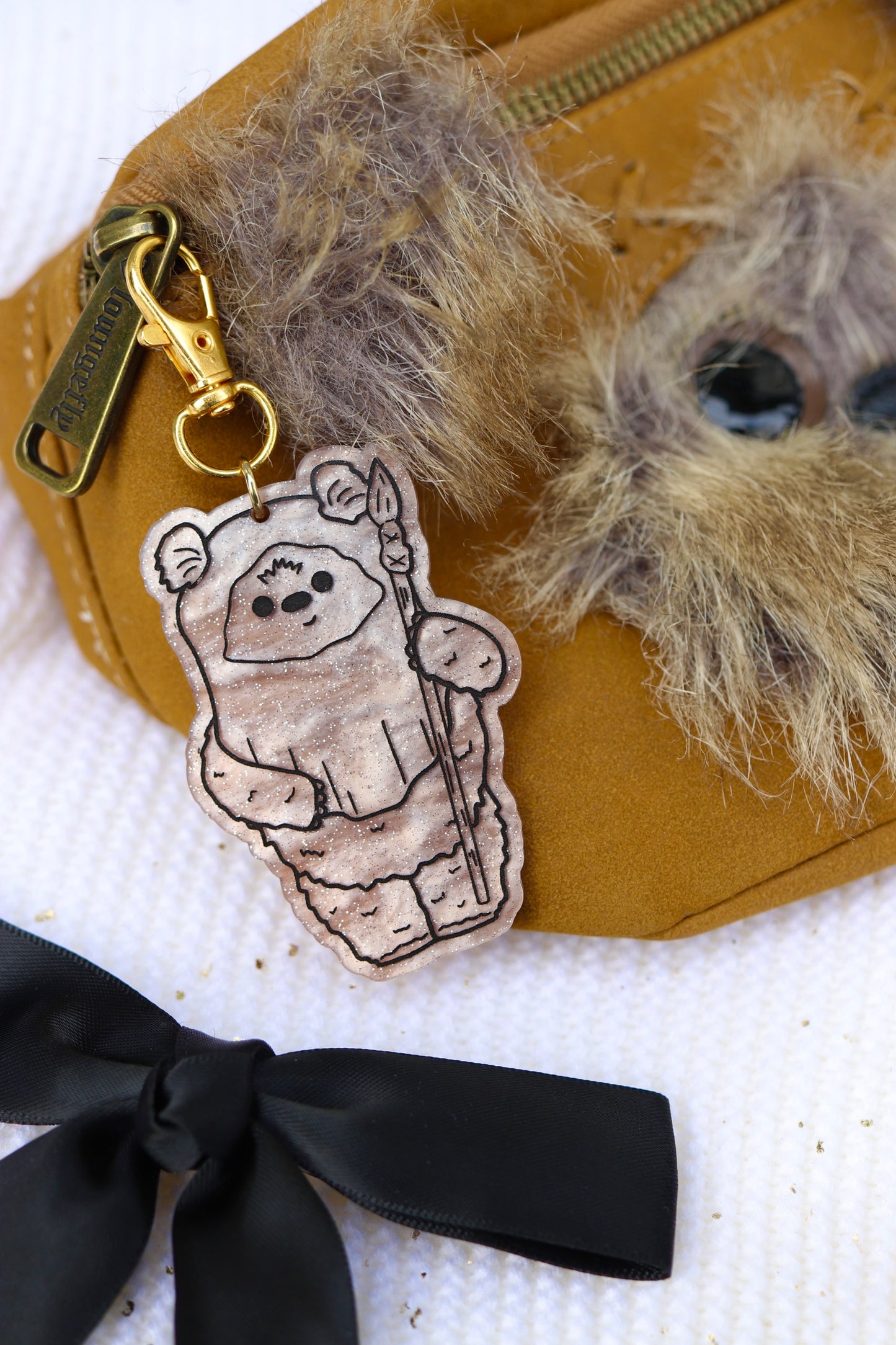 FOREST MOON FRIEND BAG CHARMS/ KEYCHAIN