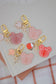 FALL PUMPKIN MINI BAG CHARMS/ KEYCHAINS SET