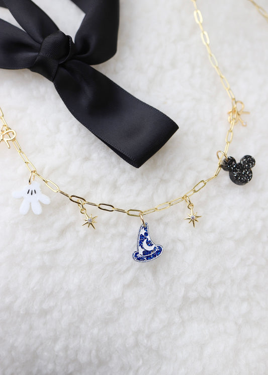 SORCERER MINI CHARM NECKLACE