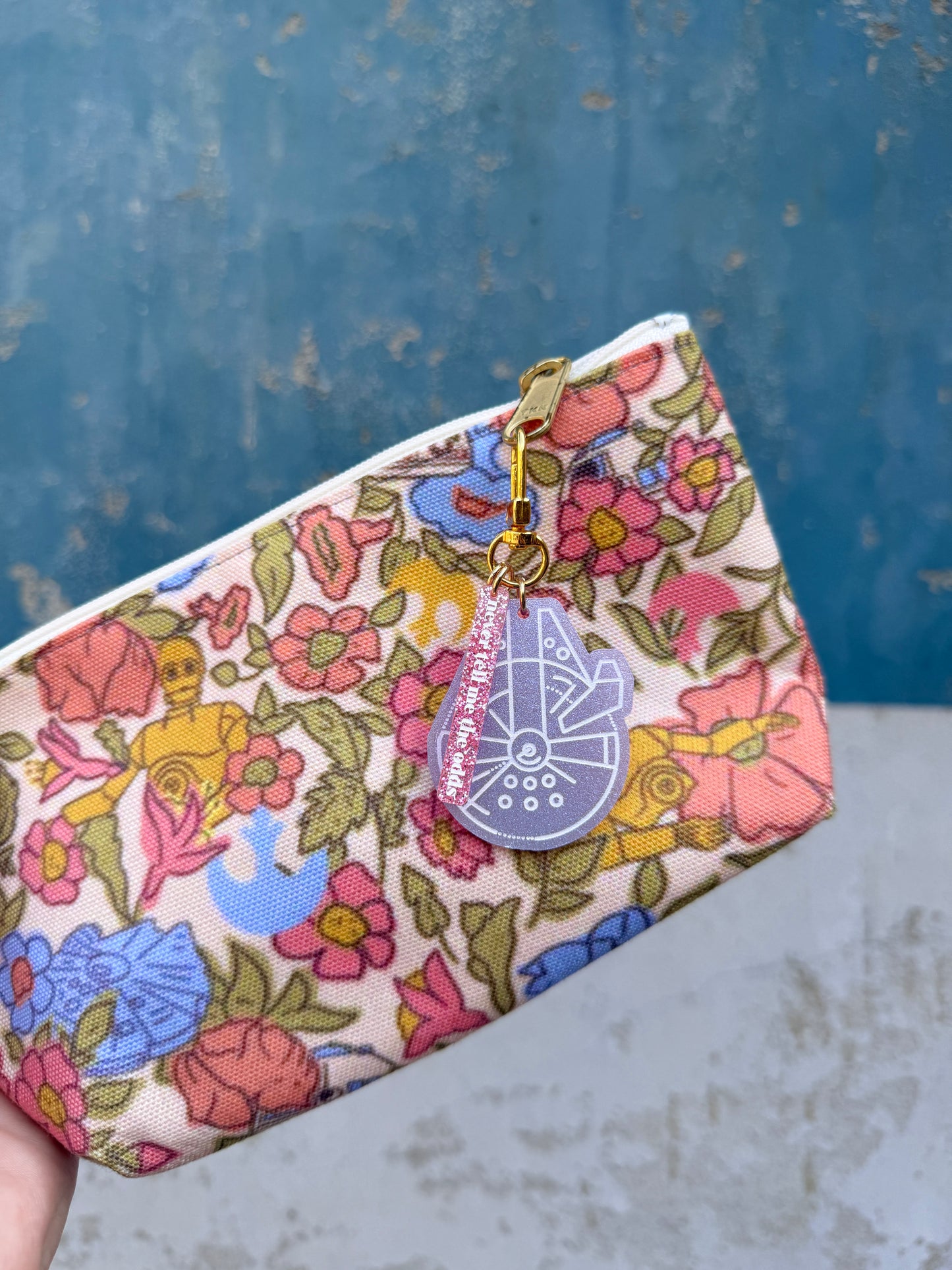 GALAXY SHIP BAG CHARM SET/ KEYCHAIN