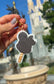 MOUSE ICE CREAM BAR BAG CHARM/ KEYCHAIN