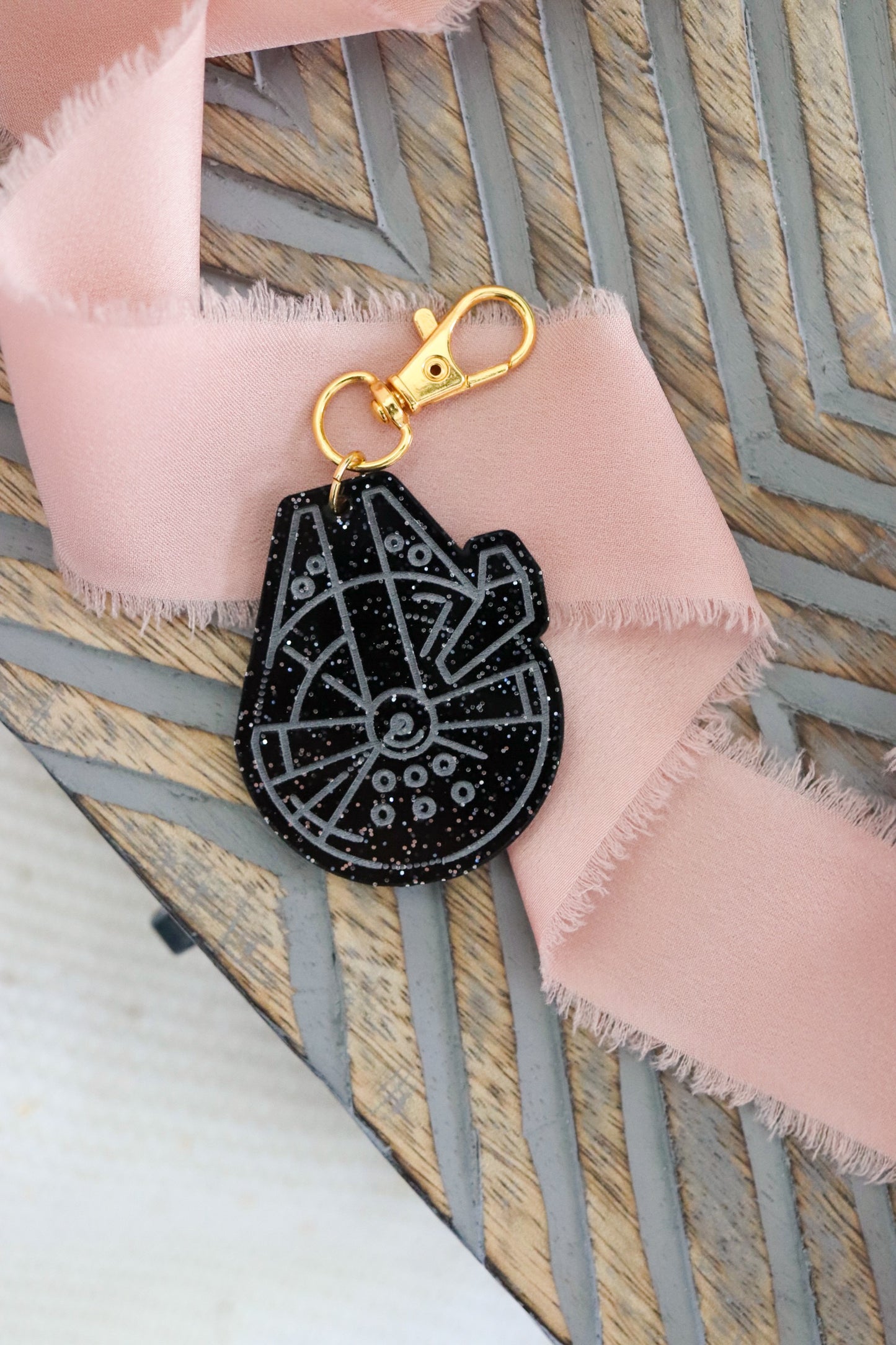 GALAXY INSPIRED BAG CHARMS/ KEYCHAIN