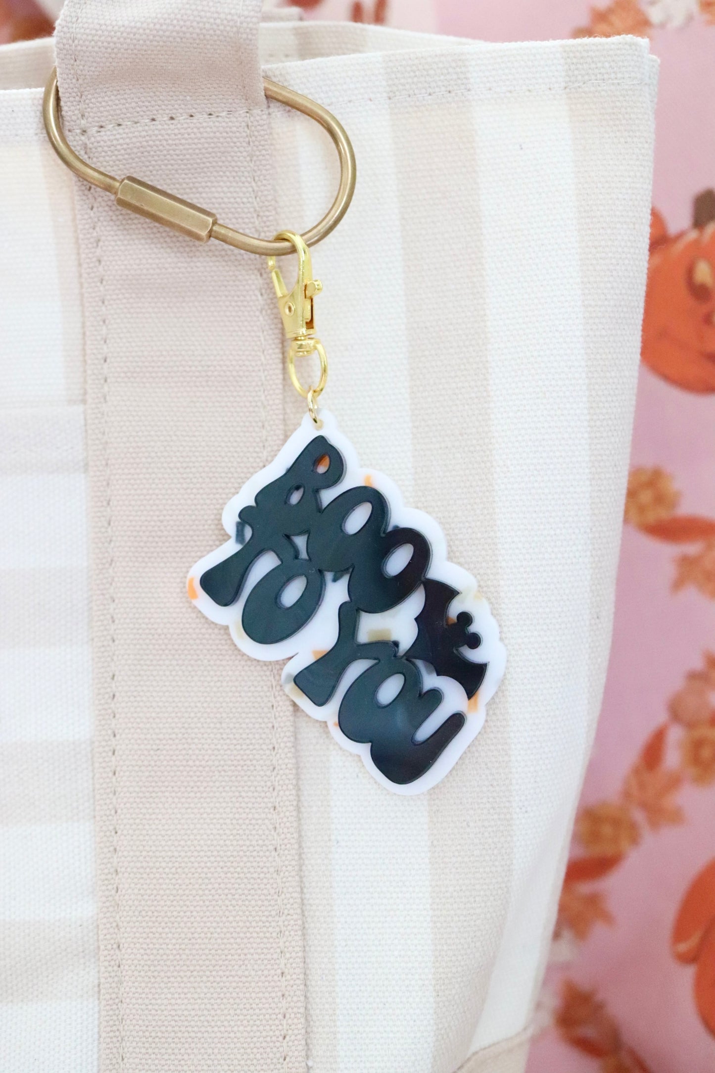 BOO TO YOU BAG CHARMS/ KEYCHAINS