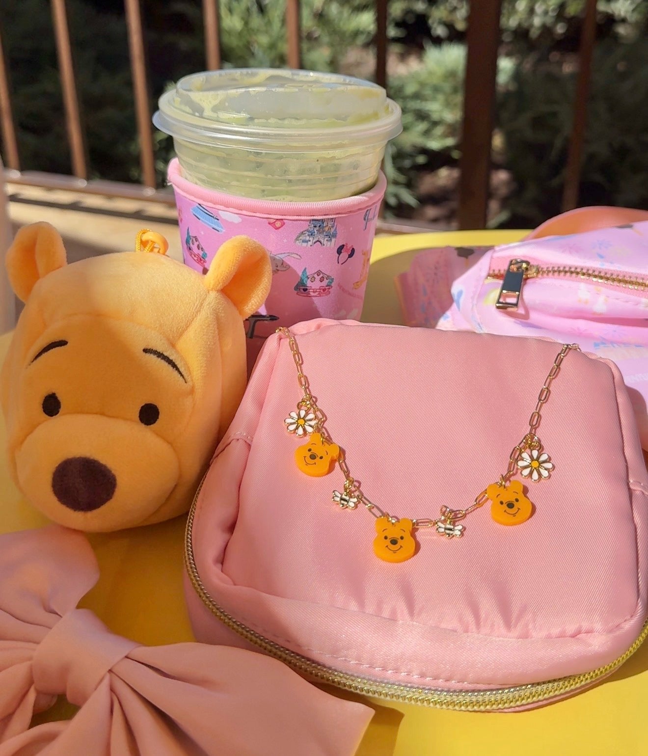 HUNNY BEAR MINI CHARM NECKLACE