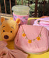HUNNY BEAR MINI CHARM NECKLACE