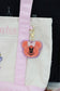 GLITTER MOUSE PUMPKIN BAG CHARMS/ KEYCHAINS