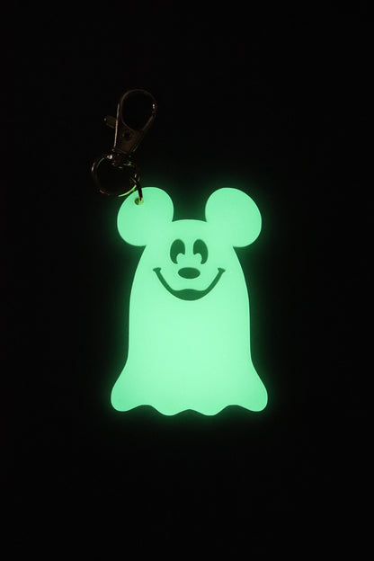 GLOW IN THE DARK HALLOWEEN BAG CHARMS/ KEYCHAINS