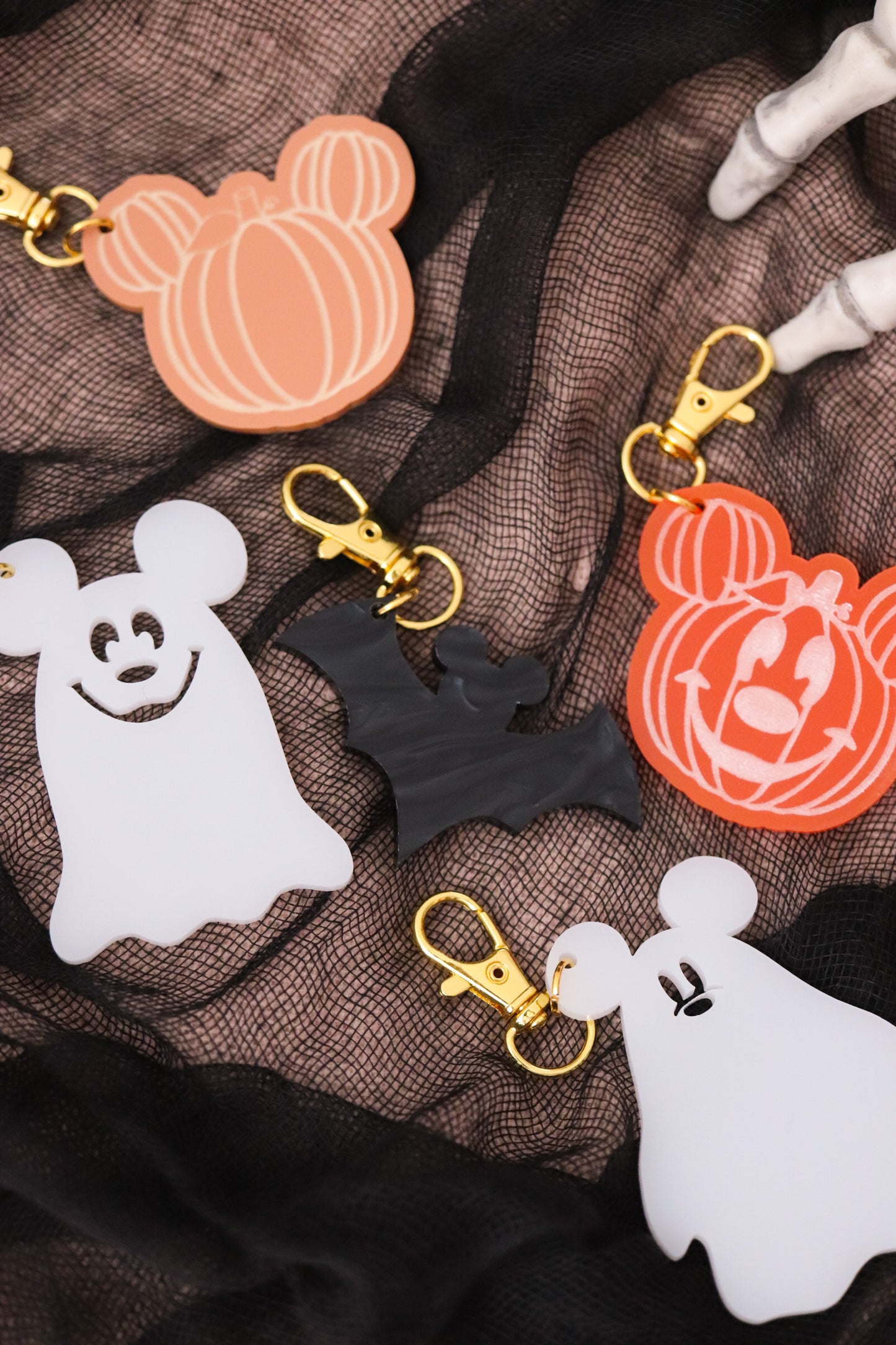 HALLOWEEN/FALL BAG CHARMS/ KEYCHAINS