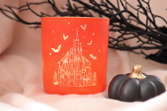 SPOOKY CASTLE MATTE JAR