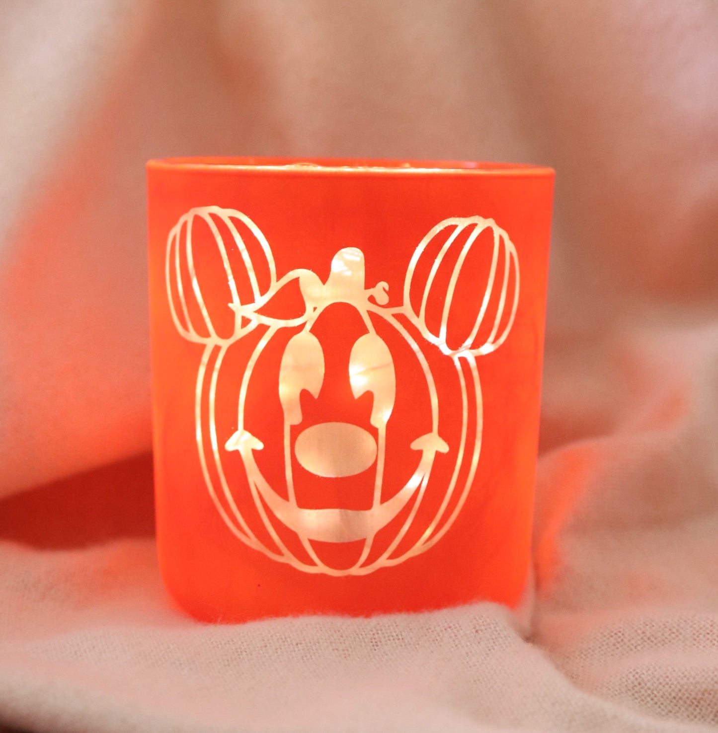 MOUSE-O-LANTERN MATTE JAR